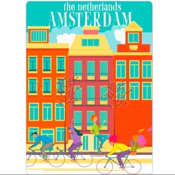 Amsterdam Netherlands 🇳🇱 Magnet - Picture 2 of 4